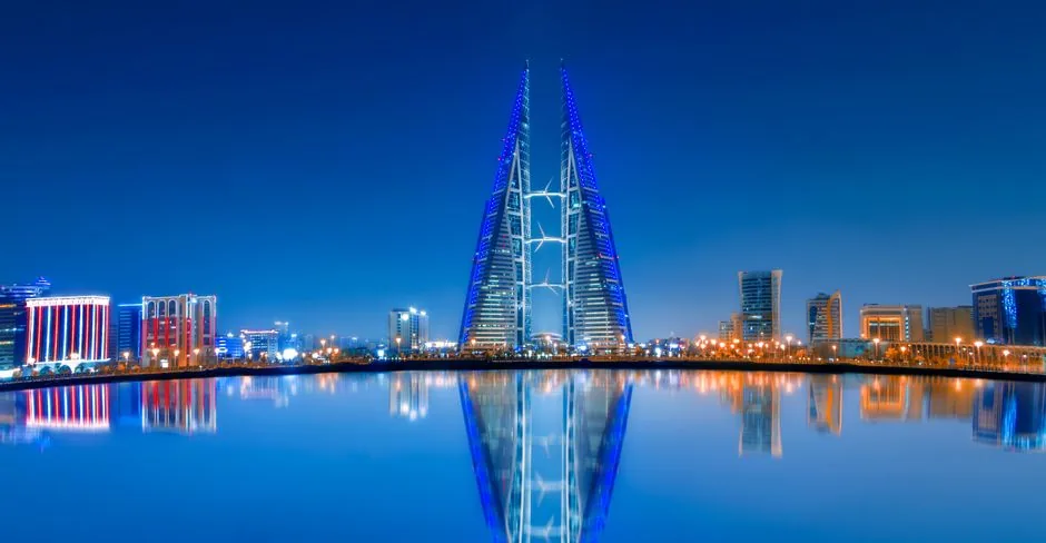 A digital tablet displaying Amazon Seller Central Middle East sales data to help global brands expand into Bahrain.
