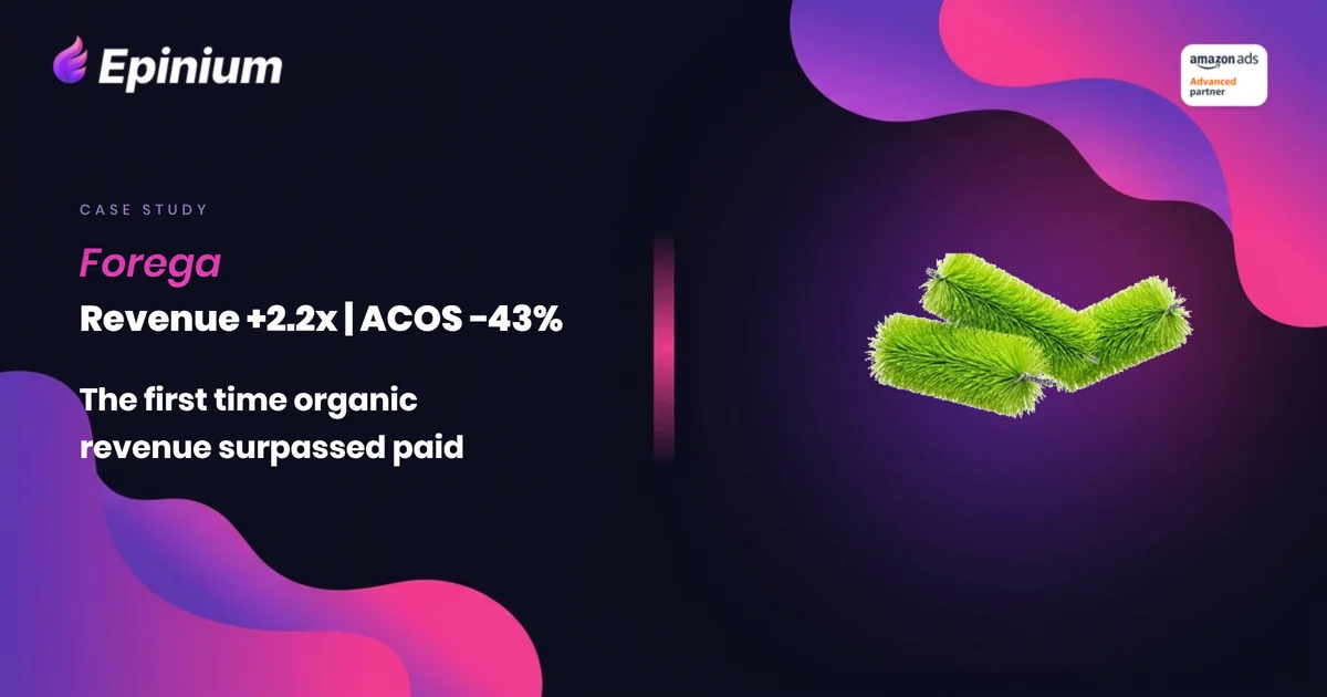 Forega – AI Amazon Ads & organic growth