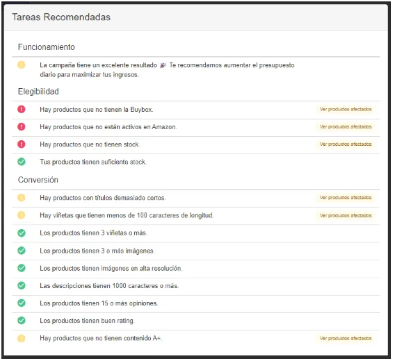 Novedades de Epinium Enero 2023. Tabla de Tareas Recomendadas