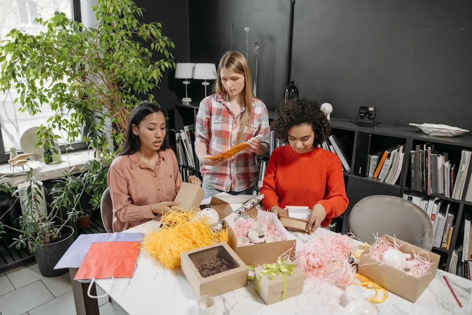 Sustainable ecommerce brand manager reviewing AI-powered green supply chain dashboard — guide to eco AI for online retail