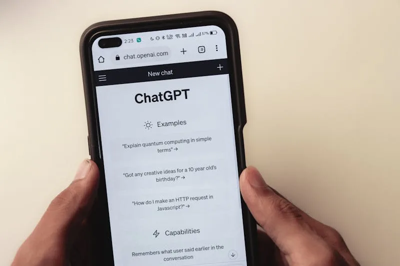 ChatGPT personal finance on smartphone connecting bank accounts via Plaid for OpenAI Pro users
