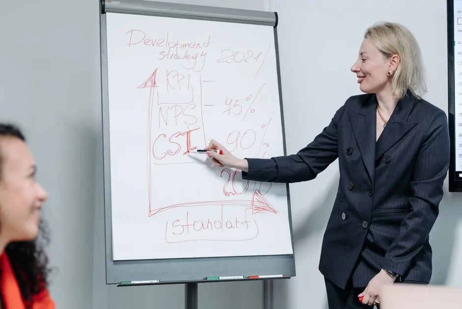 A marketing director analyzing real-time profitability metrics on an automated Amazon KPI dashboard to optimize brand margins.