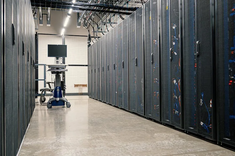 Google data center server racks — Alphabet raises $80 billion for AI infrastructure as enterprise demand exceeds supply